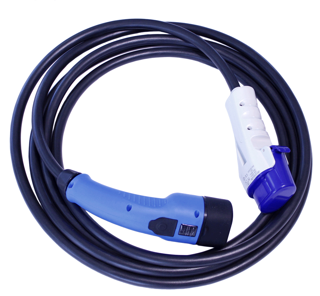 Charging cable Tesla Model Y - Type 2 - 16A 3 phase (11 kW) – EV Plug Europa