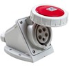 Afbeelding van 3x32A rode CEE contactdoos