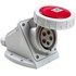 Afbeelding van 3x32A rode CEE contactdoos