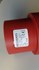 Picture of Red CEE male 32A to female 16A adapter