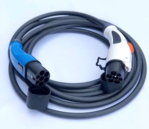 Image de Câble de recharge GB/T vers type 2 triphasé - 32A