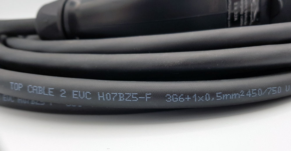 7.4 kW electric cable