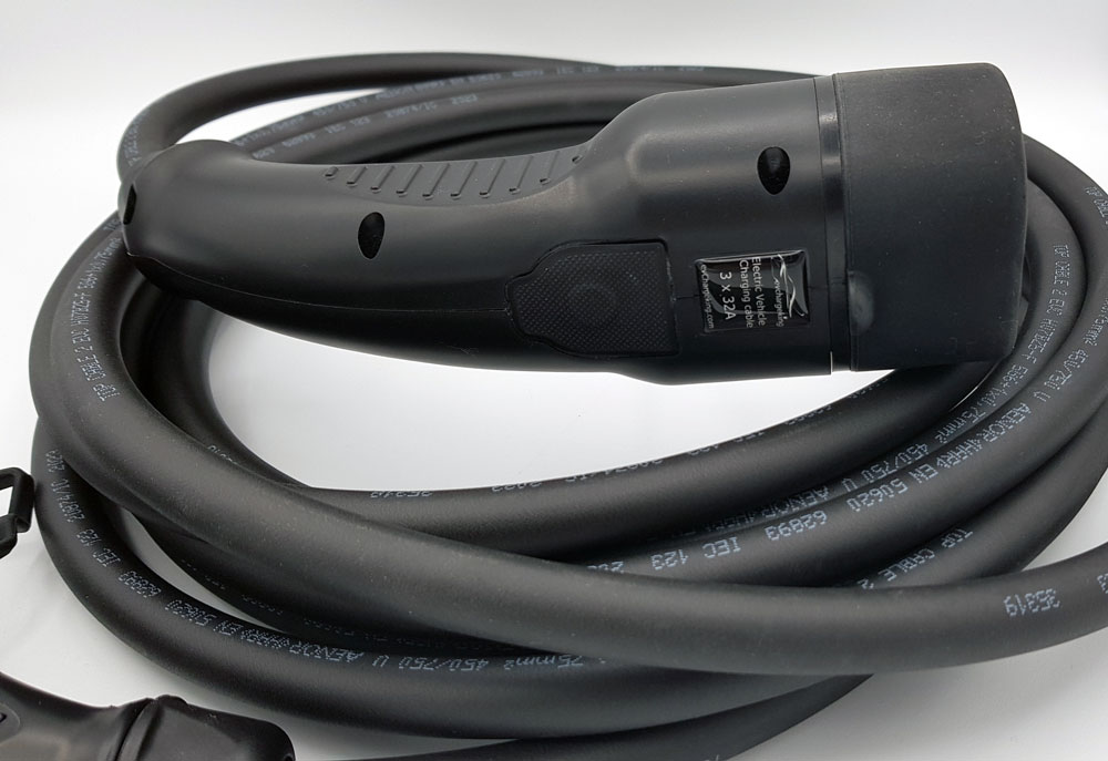 Tesla charging cable, 3-phase 32A - 22kW