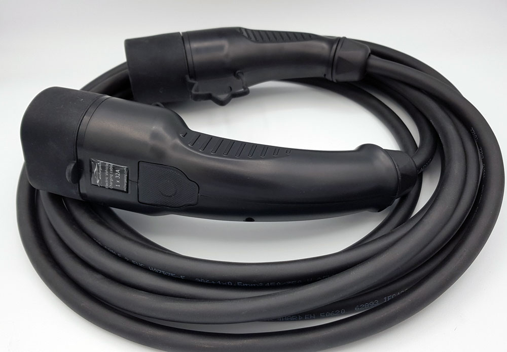 Cable de recharge Tesla monophasé 32A - 7.4kW